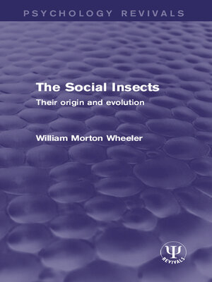 cover image of The Social Insects